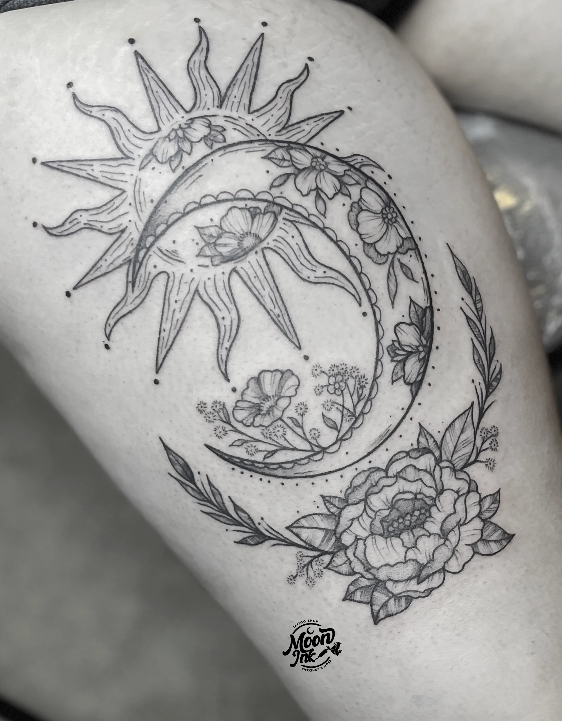 Blackwork tattoo